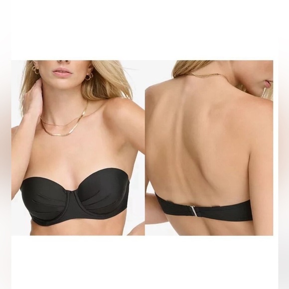 CALVIN KLEIN Women's Molded Underwire Balconette Bikini Top swimsuit swimwear S - Picture 7 of 13